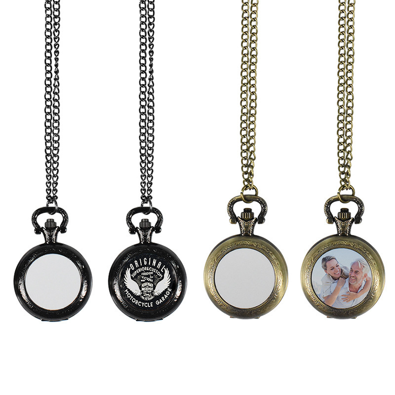 สร้อยคอจี้นาฬิกาพกโลหะวินเทจแบ - Old Fashioned Glass บทวิจารณ์และราคา