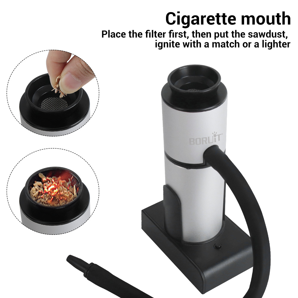 BORUiT แบบพกพาโมเลกุลอาหารปืนส - Smoking Gun Kit บทวิจารณ์และราคา