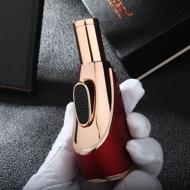 ไฟแช็คกันลม Jobon สีฟ้า ไฟแรง  - Smoking Gun Kit บทวิจารณ์และราคา