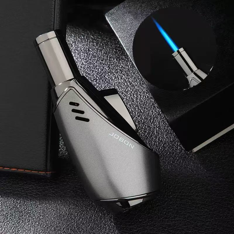 ไฟแช็คกันลม Jobon สีฟ้า ไฟแรง  - Smoking Gun Kit บทวิจารณ์และราคา